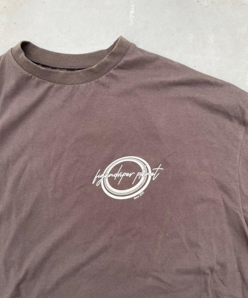 FIG&VIPER（フィグアンドバイパー）の「FV PLANET BIG-T（Tシャツ/カットソー・レディース・ピンク/ダークグレー/ブラック・FREE）」の12枚目の写真