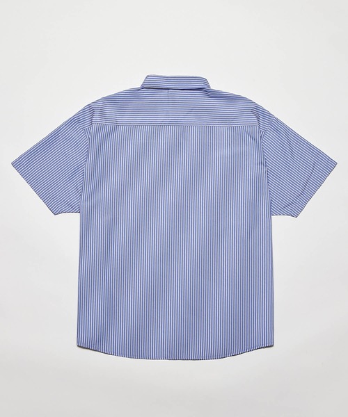 WHO'S WHO gallery(フーズフーギャラリー)の「COOPERワークシャツ(シャツ/ブラウス・メンズ・ホワイト/ネイビー/ブルー/ホワイト×ブルー/ネイビー×ホワイト・FREE)」の12枚目の写真