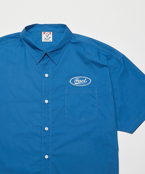 WHO'S WHO gallery(フーズフーギャラリー)の「COOPERワークシャツ(シャツ/ブラウス・メンズ・ホワイト/ネイビー/ブルー/ホワイト×ブルー/ネイビー×ホワイト・FREE)」の10枚目の写真