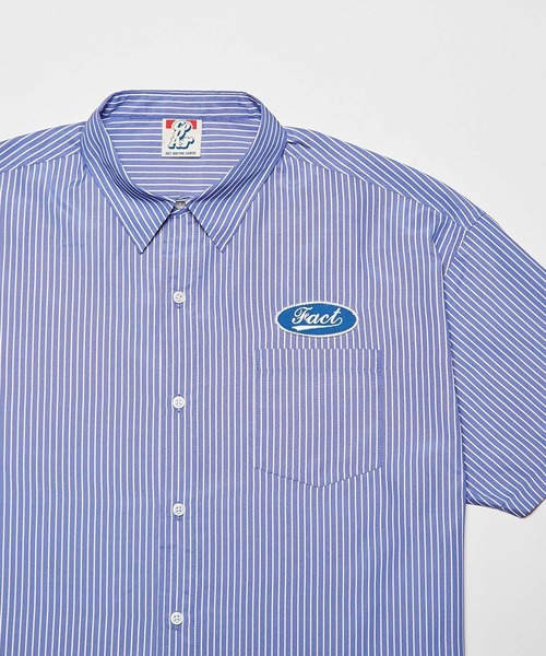 WHO'S WHO gallery(フーズフーギャラリー)の「COOPERワークシャツ(シャツ/ブラウス・メンズ・ホワイト/ネイビー/ブルー/ホワイト×ブルー/ネイビー×ホワイト・FREE)」の11枚目の写真