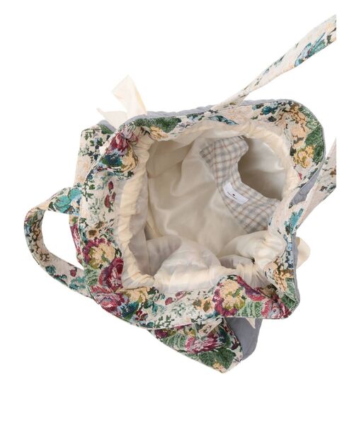 merry jenny（メリージェニー）の「キルトジャガードトートbag（トートバッグ・レディース・アイボリー/ブラウン・FREE）」の18枚目の写真