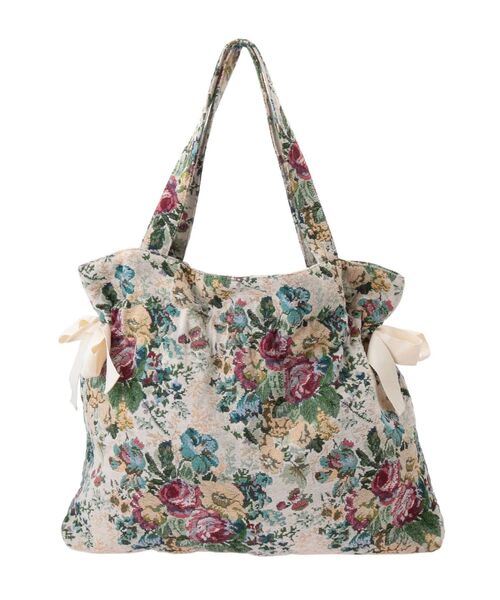 merry jenny（メリージェニー）の「キルトジャガードトートbag（トートバッグ・レディース・アイボリー/ブラウン・FREE）」の21枚目の写真