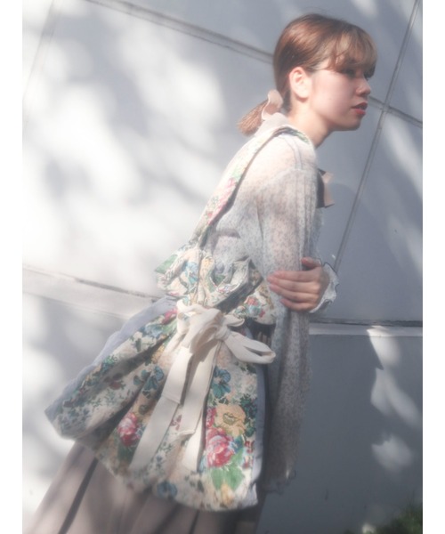 merry jenny（メリージェニー）の「キルトジャガードトートbag（トートバッグ・レディース・アイボリー/ブラウン・FREE）」の22枚目の写真