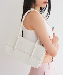 FEKETE | FEKETE VEGAN LEATHER SQUARE BAG(ハンドバッグ)