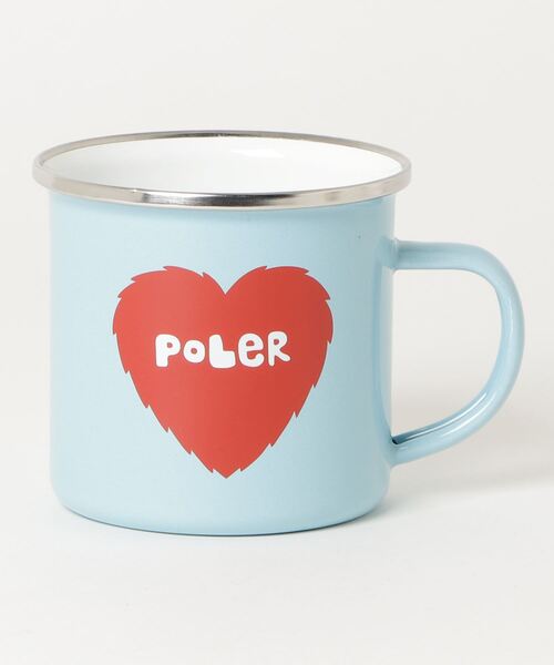 POLeR OUTDOOR STUFF(ポーラーアウトドアスタッフ)の「POLeR OUTDOOR STUFF/ポーラーアウトドアスタッフ CAMP MUG キャンプマグ(グラス/マグカップ/タンブラー・レディース・ライトブルー/オレンジ/グリーン/ゴールド・SMALL/LARGE/MEDIUM/X-LARGE)」の3枚目の写真