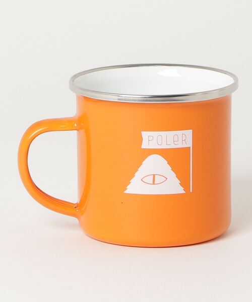 POLeR OUTDOOR STUFF(ポーラーアウトドアスタッフ)の「POLeR OUTDOOR STUFF/ポーラーアウトドアスタッフ CAMP MUG キャンプマグ(グラス/マグカップ/タンブラー・レディース・ライトブルー/オレンジ/グリーン/ゴールド・SMALL/LARGE/MEDIUM/X-LARGE)」の5枚目の写真