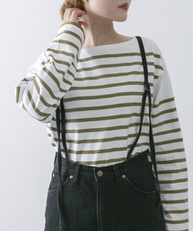 URBAN RESEARCH ROSSO WOMEN | 【別注】Le minor×ROSSO　オリジナルパネルボーダープルオーバー(Tシャツ/カットソー)