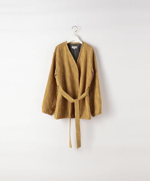 Steven Alan（スティーブンアラン）の「＜Steven Alan＞JACQUARD BLOUSON/ブルゾン（その他アウター・レディース・マスタード/シャーベット・SMALL/MEDIUM）」の14枚目の写真