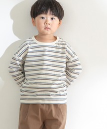 URBAN RESEARCH DOORS | ランダムボーダーBIGカットソー(KIDS)(Tシャツ/カットソー)