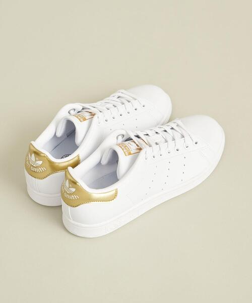 adidas Originals（アディダスオリジナルス）の「＜adidas Originals（アディダス）＞STAN SMITH スタンスミス ウィメンズ/スニーカー ∴（スニーカー・レディース・ホワイト・24.5cm/22.5cm/23cm/24cm/23.5cm/25cm）」の2枚目の写真