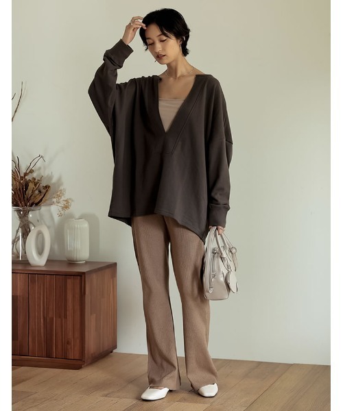 Re:EDIT（リエディ）の「コインケース付き2WAYミニボストンバッグ（ボストンバッグ・レディース・ブラウン/ブラック/ベージュ・FREE）」の5枚目の写真