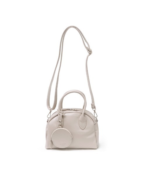 Re:EDIT（リエディ）の「コインケース付き2WAYミニボストンバッグ（ボストンバッグ・レディース・ブラウン/ブラック/ベージュ・FREE）」の12枚目の写真