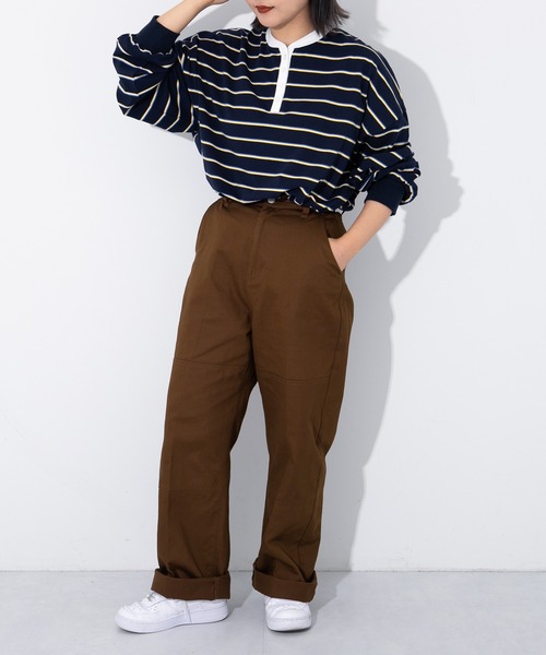 kutir（クティール）の「ワークパンツ（その他パンツ・レディース・チャコールグレー/ダークブラウン/カーキ・SMALL/MEDIUM/LARGE）」の20枚目の写真