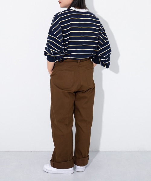 kutir（クティール）の「ワークパンツ（その他パンツ・レディース・チャコールグレー/ダークブラウン/カーキ・SMALL/MEDIUM/LARGE）」の9枚目の写真
