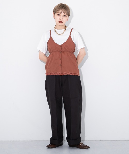 kutir（クティール）の「ワークパンツ（その他パンツ・レディース・チャコールグレー/ダークブラウン/カーキ・SMALL/MEDIUM/LARGE）」の12枚目の写真