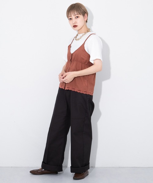 kutir（クティール）の「ワークパンツ（その他パンツ・レディース・チャコールグレー/ダークブラウン/カーキ・SMALL/MEDIUM/LARGE）」の4枚目の写真