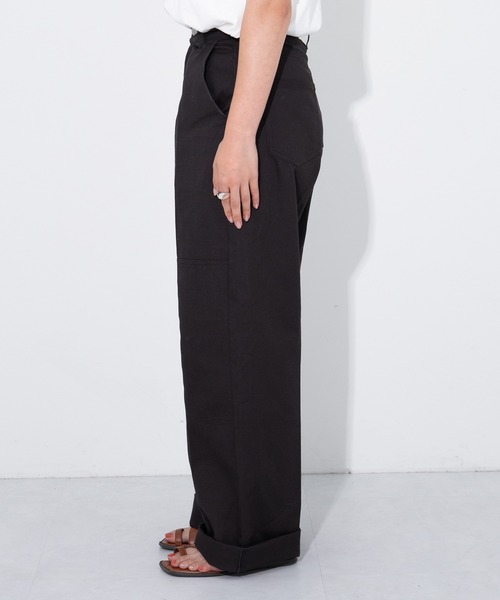 kutir（クティール）の「ワークパンツ（その他パンツ・レディース・チャコールグレー/ダークブラウン/カーキ・SMALL/MEDIUM/LARGE）」の14枚目の写真