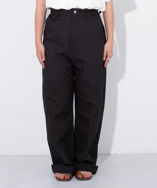 kutir（クティール）の「ワークパンツ（その他パンツ・レディース・チャコールグレー/ダークブラウン/カーキ・SMALL/MEDIUM/LARGE）」の6枚目の写真