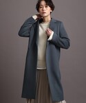 INDIVI(インディヴィ)の「ジャケット/アウター(チェスターコート)」