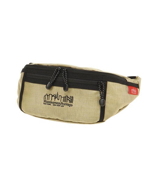 Manhattan Portage(マンハッタンポーテージ)の「Alleycat Waist Bag MONTANA(ボディバッグ/ウエストポーチ・メンズ・ベージュ/ブルー/グリーン・X-SMALL)」の2枚目の写真