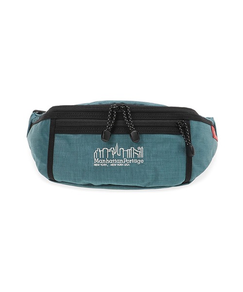 Manhattan Portage(マンハッタンポーテージ)の「Alleycat Waist Bag MONTANA(ボディバッグ/ウエストポーチ・メンズ・ベージュ/ブルー/グリーン・X-SMALL)」の4枚目の写真