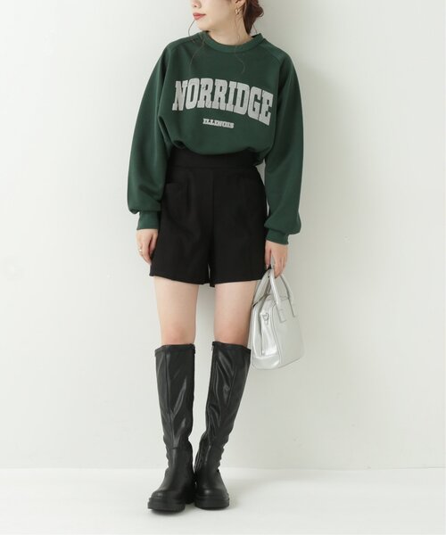 RAY CASSIN（レイカズン）の「スエードツイルショートパンツ（その他パンツ・レディース・ブラック/ブラウン/グレイッシュベージュ・FREE）」の5枚目の写真