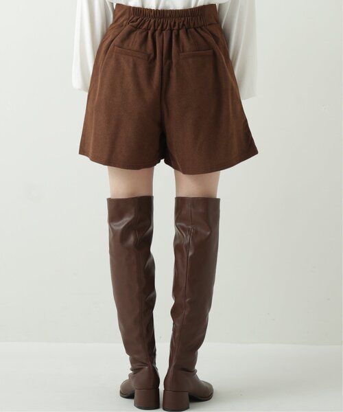 RAY CASSIN（レイカズン）の「スエードツイルショートパンツ（その他パンツ・レディース・ブラック/ブラウン/グレイッシュベージュ・FREE）」の13枚目の写真