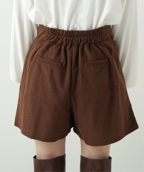 RAY CASSIN（レイカズン）の「スエードツイルショートパンツ（その他パンツ・レディース・ブラック/ブラウン/グレイッシュベージュ・FREE）」の14枚目の写真