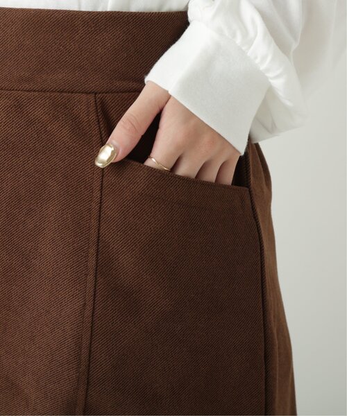 RAY CASSIN（レイカズン）の「スエードツイルショートパンツ（その他パンツ・レディース・ブラック/ブラウン/グレイッシュベージュ・FREE）」の17枚目の写真