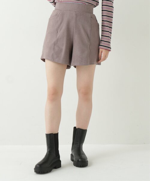 RAY CASSIN（レイカズン）の「スエードツイルショートパンツ（その他パンツ・レディース・ブラック/ブラウン/グレイッシュベージュ・FREE）」の20枚目の写真