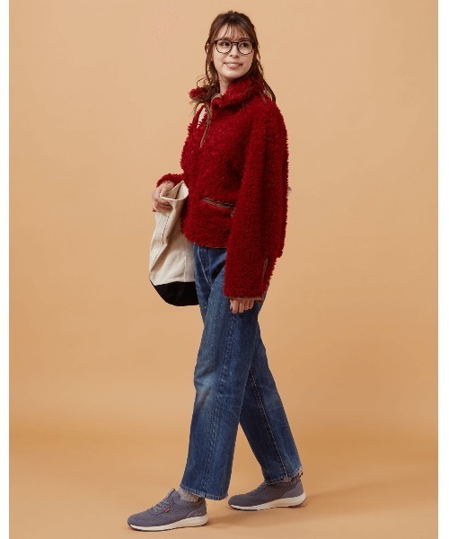 ABC-MART(エービーシーマート)の「ABC SELECT エービーシーセレクト KNIT LACE GORE W1015 PURPLE(スニーカー・レディース・パープル・7h/6h/7/6/8)」の2枚目の写真