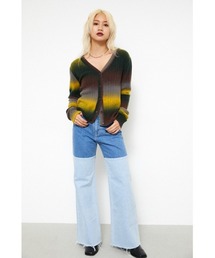 LAGUA GEM | LOBELIE FLARE DENIM(デニムパンツ)