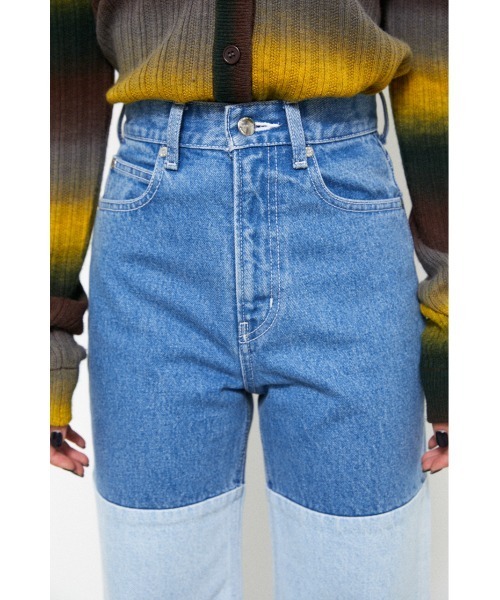 LAGUA GEM（ラグアジェム）の「LOBELIE FLARE DENIM（デニムパンツ・レディース・ブルー/ブラック・24inch/23inch/25inch/26inch/22inch）」の17枚目の写真