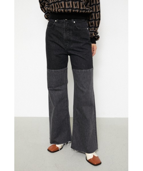 LAGUA GEM（ラグアジェム）の「LOBELIE FLARE DENIM（デニムパンツ・レディース・ブルー/ブラック・24inch/23inch/25inch/26inch/22inch）」の18枚目の写真