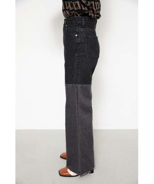 LAGUA GEM（ラグアジェム）の「LOBELIE FLARE DENIM（デニムパンツ・レディース・ブルー/ブラック・24inch/23inch/25inch/26inch/22inch）」の10枚目の写真