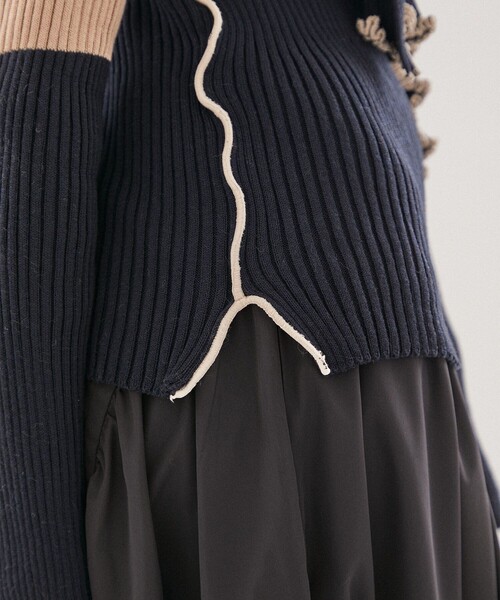 kotohayokozawa（コトハヨコザワ）の「【kotohayokozawa(コトハヨコザワ)】ハイネックリブニット KT21A-KN03（ニット/セーター・レディース・ピンク/グレー・FREE）」の19枚目の写真