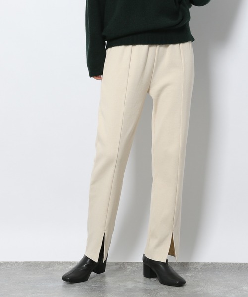 LAKOLE（ラコレ）の「リブスリットヘムレギンスパンツ / 238119（レギンス/スパッツ・レディース・ライトイエロー/ブラック/ベージュ/カーキ・MEDIUM/SMALL）」の4枚目の写真