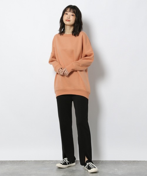 LAKOLE（ラコレ）の「リブスリットヘムレギンスパンツ / 238119（レギンス/スパッツ・レディース・ライトイエロー/ブラック/ベージュ/カーキ・MEDIUM/SMALL）」の15枚目の写真