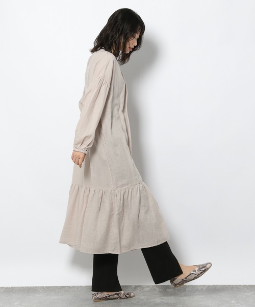 LAKOLE（ラコレ）の「リブスリットヘムレギンスパンツ / 238119（レギンス/スパッツ・レディース・ライトイエロー/ブラック/ベージュ/カーキ・MEDIUM/SMALL）」の20枚目の写真