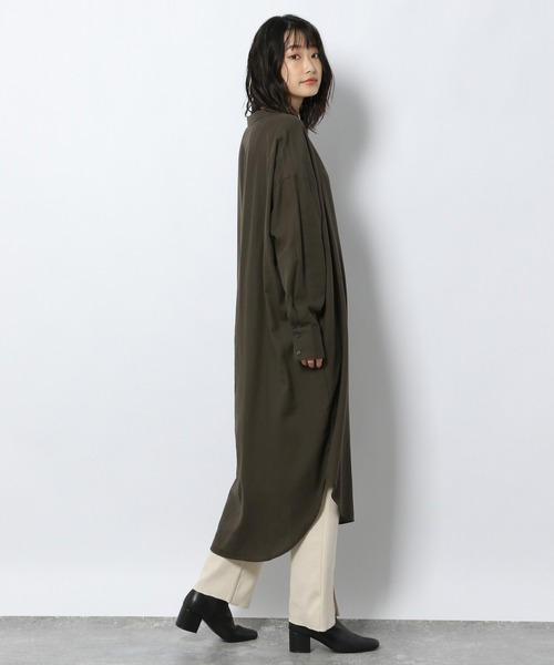 LAKOLE（ラコレ）の「リブスリットヘムレギンスパンツ / 238119（レギンス/スパッツ・レディース・ライトイエロー/ブラック/ベージュ/カーキ・MEDIUM/SMALL）」の21枚目の写真