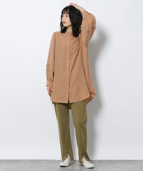 LAKOLE（ラコレ）の「リブスリットヘムレギンスパンツ / 238119（レギンス/スパッツ・レディース・ライトイエロー/ブラック/ベージュ/カーキ・MEDIUM/SMALL）」の18枚目の写真