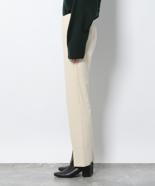 LAKOLE（ラコレ）の「リブスリットヘムレギンスパンツ / 238119（レギンス/スパッツ・レディース・ライトイエロー/ブラック/ベージュ/カーキ・MEDIUM/SMALL）」の13枚目の写真