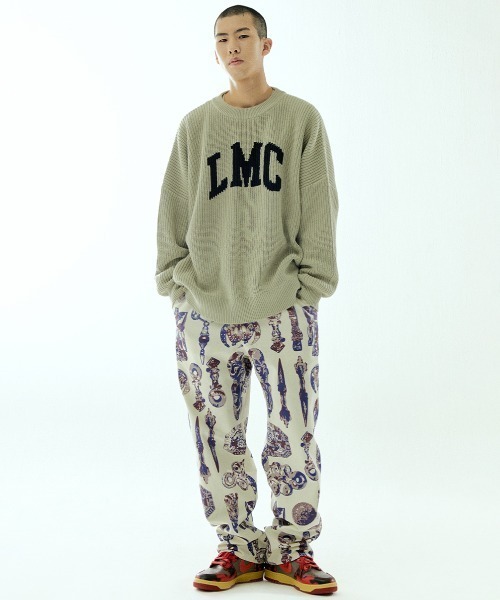 LMCの「【LMC】ARCH KNIT SWEATER / エルエムシー アーチ ロゴ