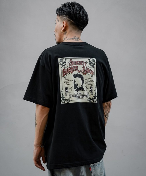 Subciety（サブサエティ）の「BARBER S/S（Tシャツ/カットソー