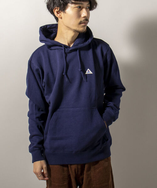 GEVACO（ゲバコ）の「【GEVACO/ゲバコ】ワンポイント プルオーバーパーカー（パーカー・メンズ・ネイビー/グレー/オフホワイト・MEDIUM/LARGE）」の15枚目の写真