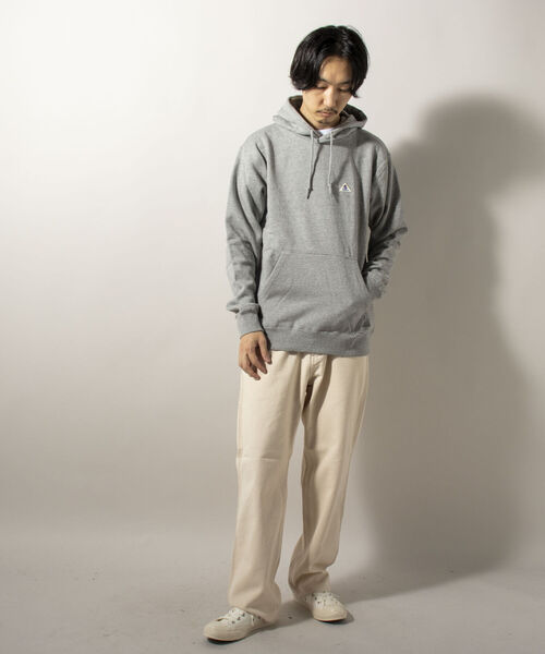 GEVACO（ゲバコ）の「【GEVACO/ゲバコ】ワンポイント プルオーバーパーカー（パーカー・メンズ・ネイビー/グレー/オフホワイト・MEDIUM/LARGE）」の19枚目の写真