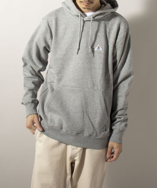 GEVACO（ゲバコ）の「【GEVACO/ゲバコ】ワンポイント プルオーバーパーカー（パーカー・メンズ・ネイビー/グレー/オフホワイト・MEDIUM/LARGE）」の20枚目の写真