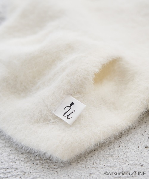 ROPE' PICNIC（ロペピクニック）の「【DOG】【うさまる×ROPE' PICNIC】【一部WEB限定】フーディー（ペットウェア・レディース・ホワイト系その他/ピンク系その他2・S/M/2M/L）」の9枚目の写真