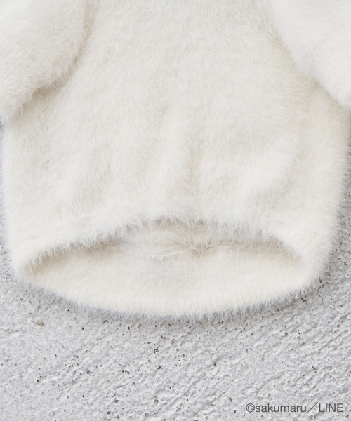 ROPE' PICNIC（ロペピクニック）の「【DOG】【うさまる×ROPE' PICNIC】【一部WEB限定】フーディー（ペットウェア・レディース・ホワイト系その他/ピンク系その他2・S/M/2M/L）」の11枚目の写真