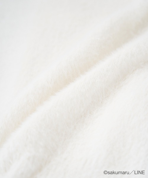 ROPE' PICNIC（ロペピクニック）の「【DOG】【うさまる×ROPE' PICNIC】【一部WEB限定】フーディー（ペットウェア・レディース・ホワイト系その他/ピンク系その他2・S/M/2M/L）」の16枚目の写真